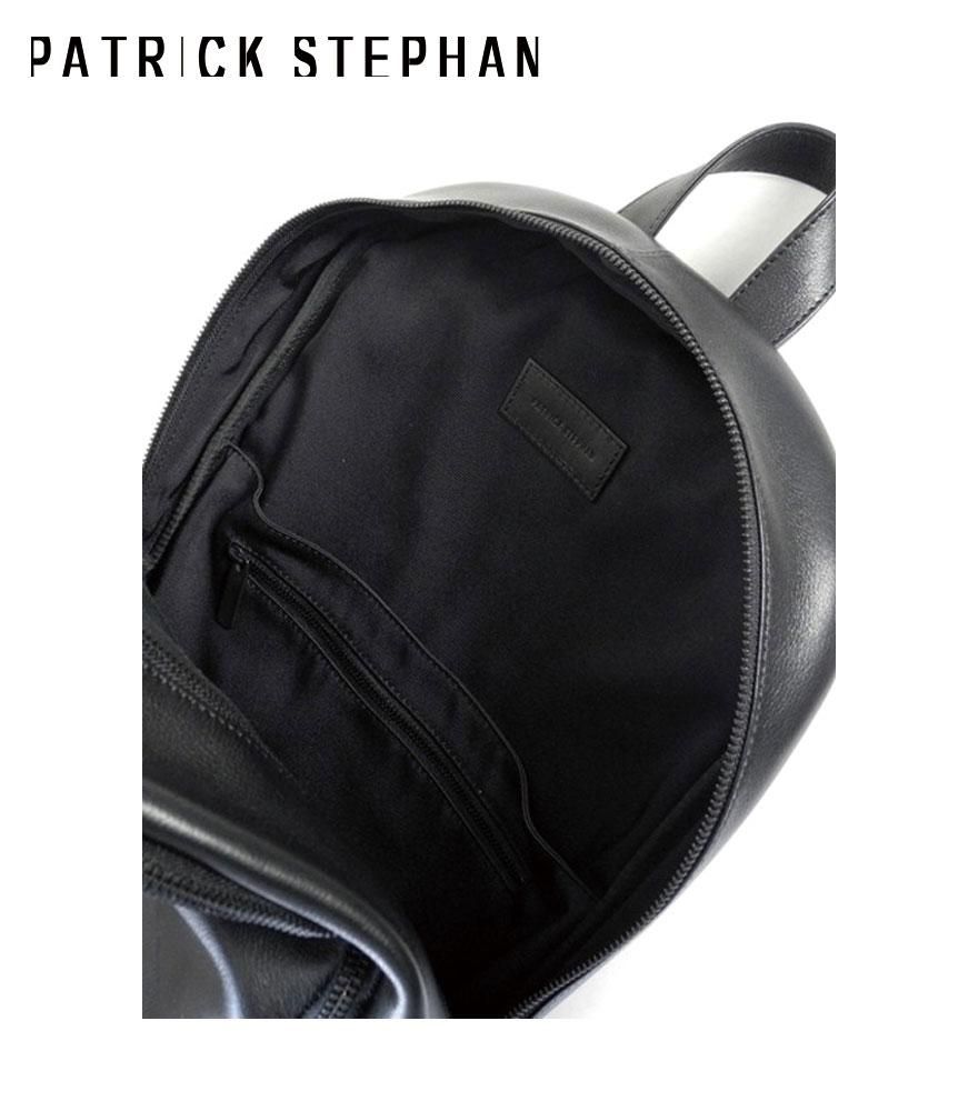パトリックステファン　リュック　バックパック　レザー　ブラック PATRICK STEPHAN/パトリックステファン バッグパック Leather