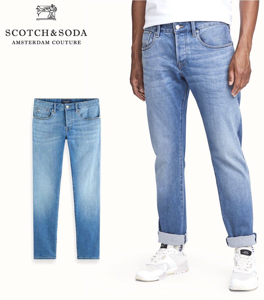 SCOTCH&SODA/スコッチ&ソーダ　デニムパンツ　Ralston - Spyglass Light, Slim Fit Jeans　 282-25543【156737】 - FLAGS Online/フラッグス オンライン