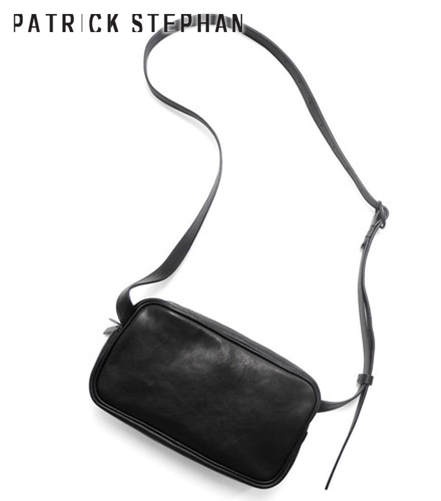 PATRICK STEPHAN/パトリックステファン　ショルダーバッグ　Leather shoulder bag 'double zip'