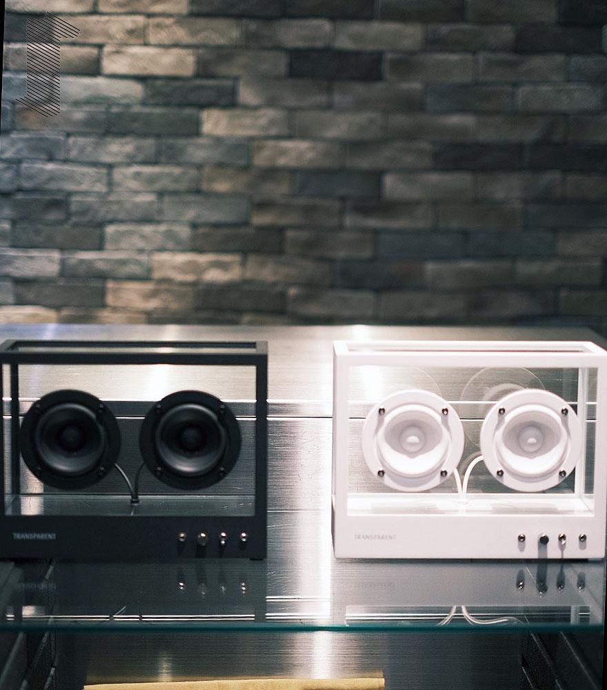 音楽をインテリアに TRANSPARENT SPEAKER/トランスペアレント 音楽をインテリアに TRANSPARENT SPEAKER/トランスペアレント