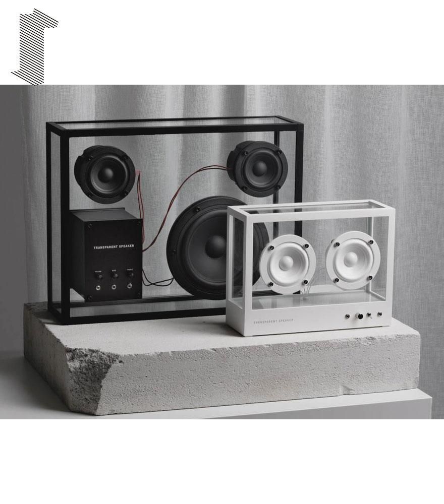 音楽をインテリアに TRANSPARENT SPEAKER/トランスペアレント 音楽をインテリアに TRANSPARENT SPEAKER/トランスペアレント