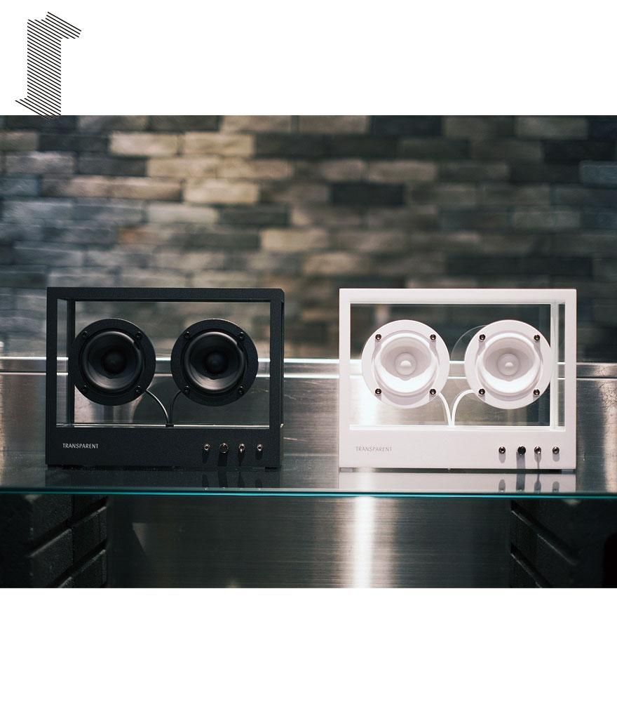 音楽をインテリアに TRANSPARENT SPEAKER/トランスペアレント 音楽をインテリアに TRANSPARENT SPEAKER/トランスペアレント