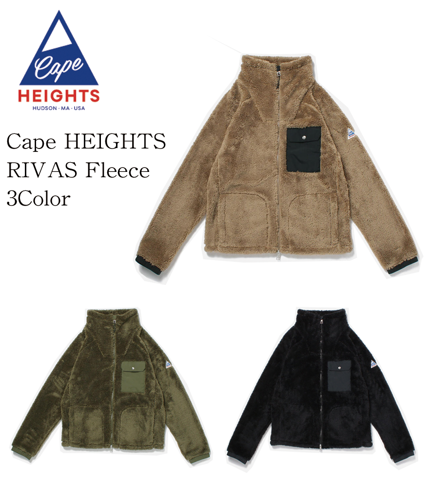Cape HEIGHTS/ケープハイツ　フリース　RIVAS FLEECE Jacket　3Color - FLAGS Online/フラッグス  オンライン