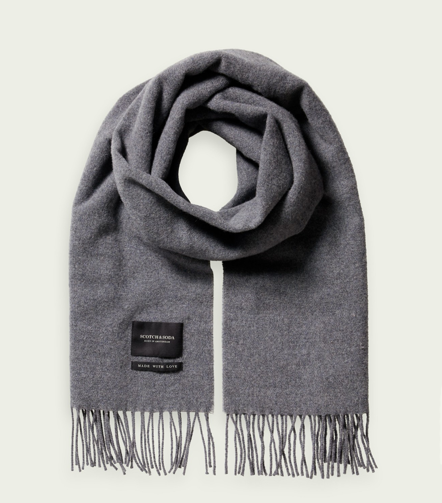 SCOTCH&SODA/å&Fringed woven wool scarfޥե顼졼292-48452164168