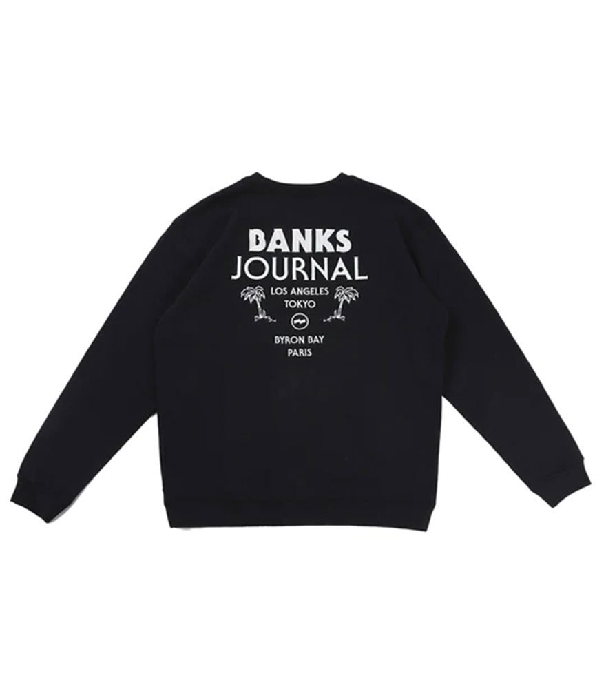 BANKS JOURNAL/バンクス ジャーナル スウェット HARNESS CREW 全2色
