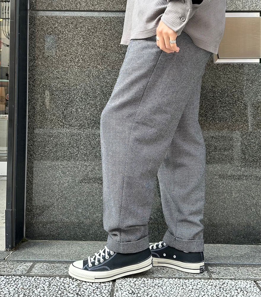 BANKS JOURNAL/バンクス ジャーナル タックパンツ STATE TWILL TWEED PANT - FLAGS Online/フラッグス  オンライン