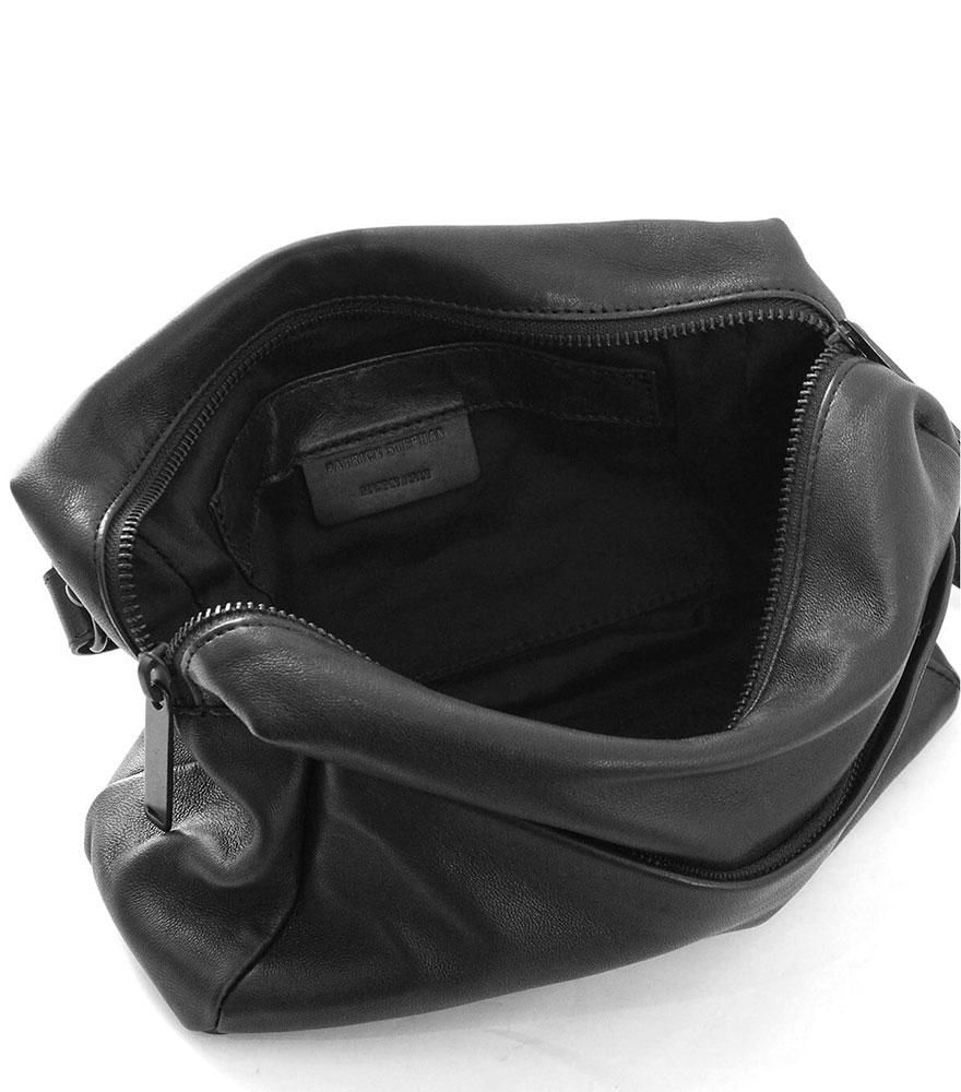 nispe  パトリックステファン 3way バッグ レザー ブラック PATRICK STEPHAN/パトリックステファン ショルダーバッグ