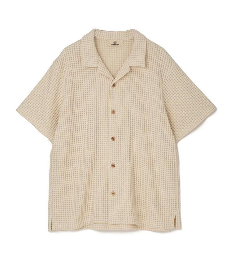 <img class='new_mark_img1' src='https://img.shop-pro.jp/img/new/icons14.gif' style='border:none;display:inline;margin:0px;padding:0px;width:auto;' />SEAGREEN/꡼BIG WAFFLE SHIRT꡼