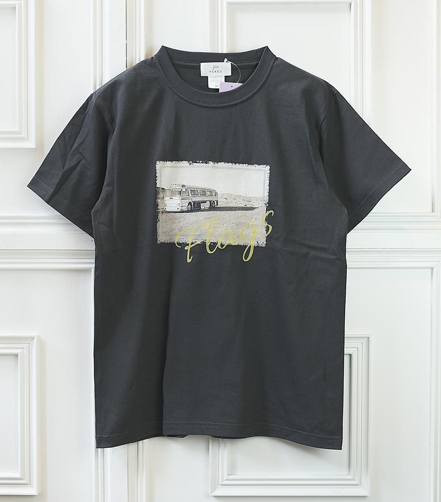 <img class='new_mark_img1' src='https://img.shop-pro.jp/img/new/icons14.gif' style='border:none;display:inline;margin:0px;padding:0px;width:auto;' />FLAGS OriginalsBUS PHOTO TEE㥳륰졼