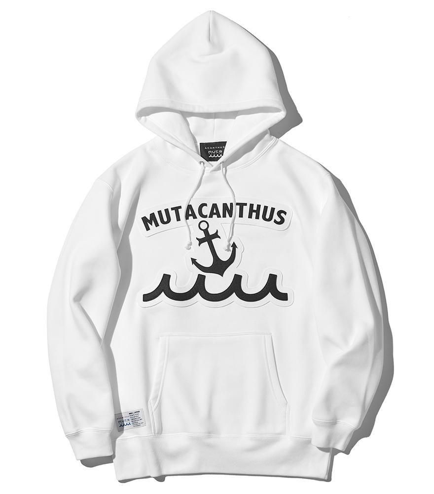 muta × ACANTHUS パーカー ACANTHUS パーカー x muta:mutaMulti Logo Hooded Sweatshirt