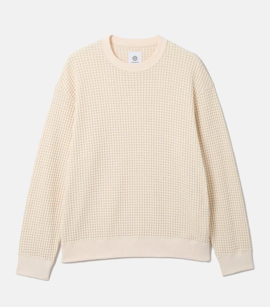 <img class='new_mark_img1' src='https://img.shop-pro.jp/img/new/icons14.gif' style='border:none;display:inline;margin:0px;padding:0px;width:auto;' />SEAGREEN/꡼BIG WAFFLE PULLOVERCREAM