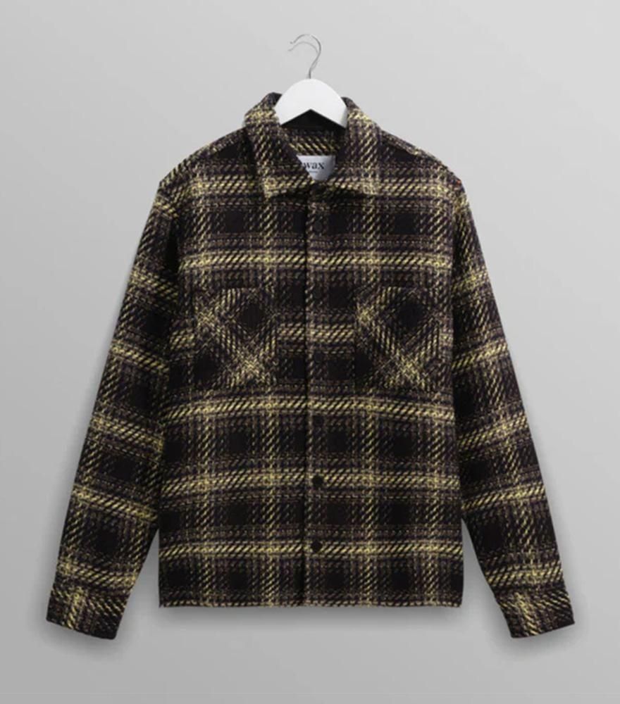 <img class='new_mark_img1' src='https://img.shop-pro.jp/img/new/icons14.gif' style='border:none;display:inline;margin:0px;padding:0px;width:auto;' />Wax London / åɥ󡡥С HUTTON CHECK (BLACK/YELLOW)