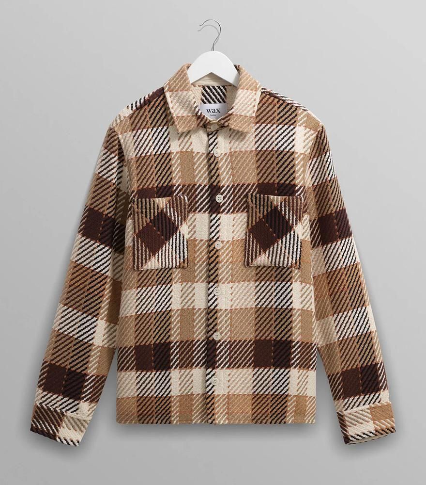 <img class='new_mark_img1' src='https://img.shop-pro.jp/img/new/icons14.gif' style='border:none;display:inline;margin:0px;padding:0px;width:auto;' />Wax London / åɥ󡡥С PIKE CHECK (NATURAL/BROWN)