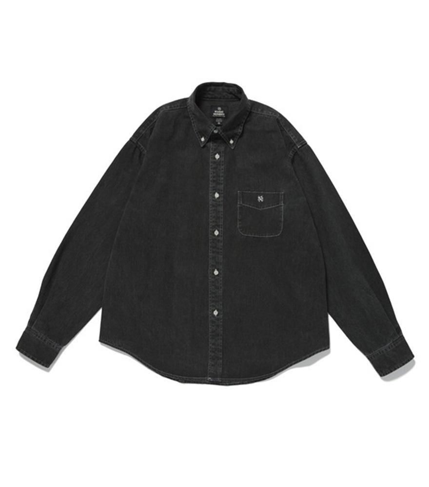 <img class='new_mark_img1' src='https://img.shop-pro.jp/img/new/icons14.gif' style='border:none;display:inline;margin:0px;padding:0px;width:auto;' />MAGIC NUMBER/ޥåʥСWASHED BLEACH B.D SHIRT