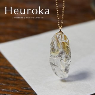 【 Heuroka 】4月の誕生石／ジャパニーズ クリスタルのネックレス