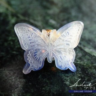 【 カノセカイ 】「 想い出の空を映す蝶 」/  Lapel Pin