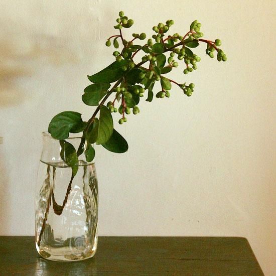 星耕硝子 四角花器 (細長) - copse | good home good taste 星耕硝子 四角花器 (細長) - copse | good home good taste