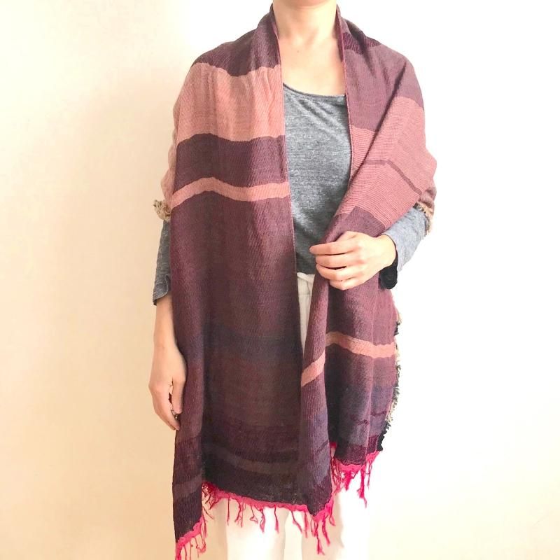 tamaki niime ストール　ショール roots shawl SMALL | tamaki niime