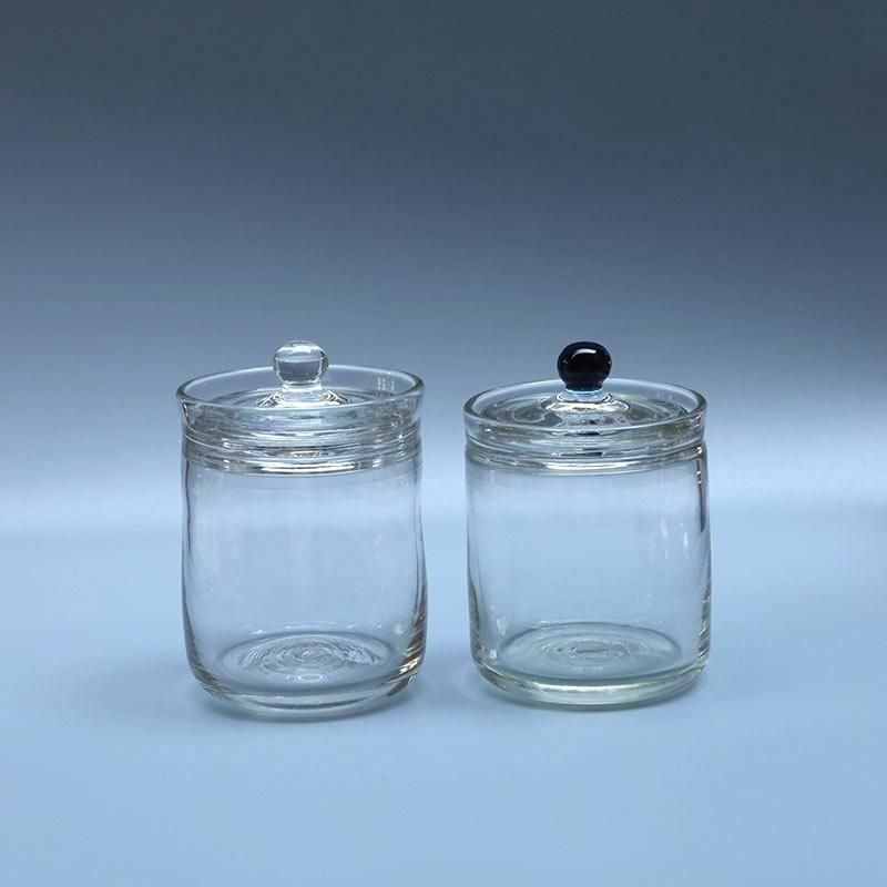 星耕硝子・五角蓋付き瓶[透明] 星耕硝子・五角蓋付き瓶[透明]