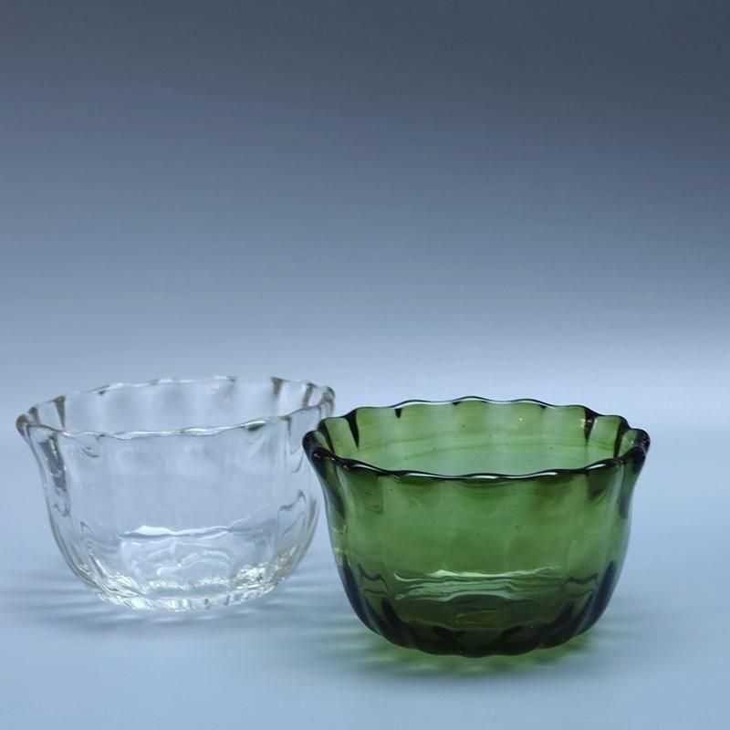 未使用品 ケニッヒ 切子 鉢 ドイツ製 KONIG グリーン クリスタルガラス 未使用品 ケニッヒ 切子 鉢 ドイツ製 KONIG グリーン クリスタル