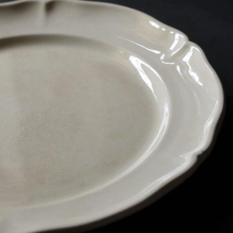 フランス アンティーク 花リムプレート - copse | good home good