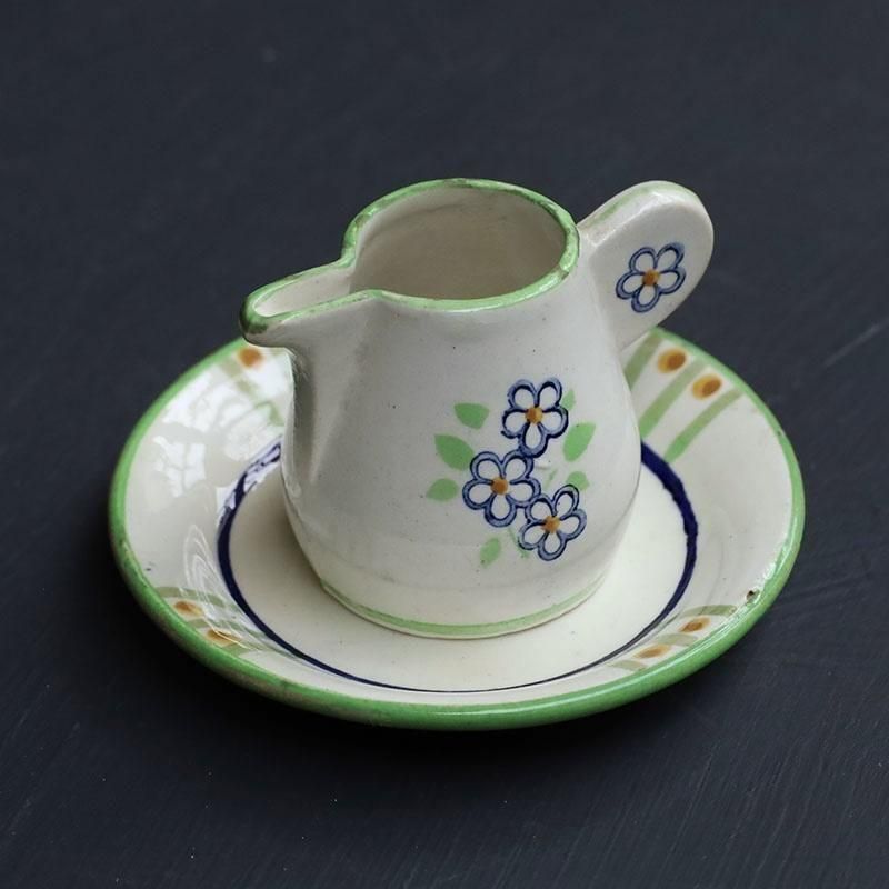 フランス アンティーク 小さなポット＆カップセット - copse