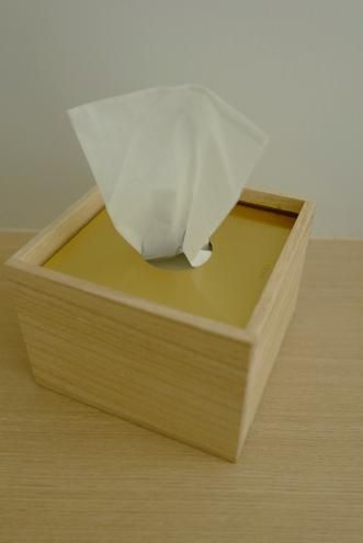 Tissue Box Gold - BYOKA