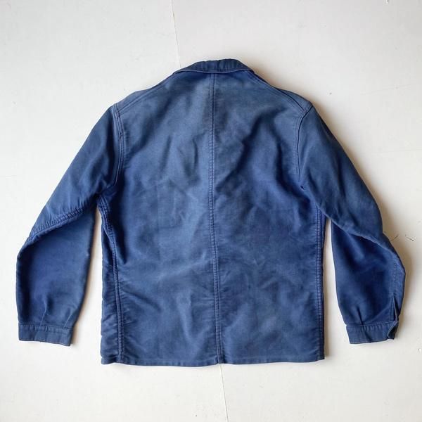 1950〜60's 『JANKEY』 MOLESKIN FRENCH WORK JACKET (S〜M 1950〜60's 『JANKEY』 MOLESKIN FRENCH WORK JACKET (S〜M