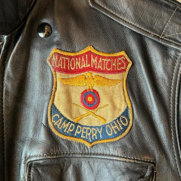1950〜60's 『SCHOTT』 LEATHER POLICE MAN JACKET (38〜40