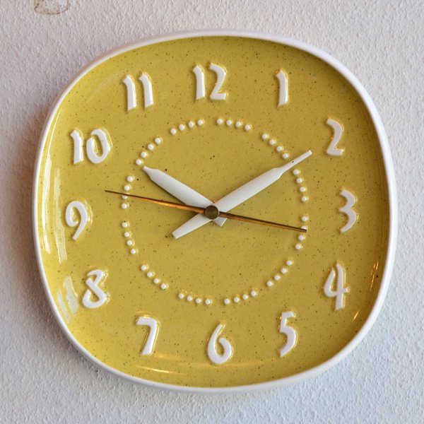 1950's RUSSEL WRIGHT WALL CLOCK