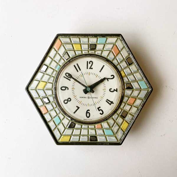 1960's 『GENERAL ELECTRIC』KITCHIN CLOCK (WHITE)