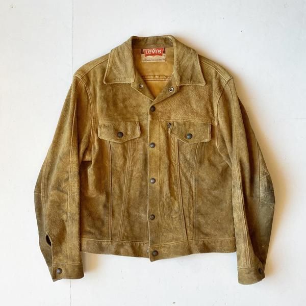 1960〜70's LEVI'SSUEDE TRUCKER JACKET (38)