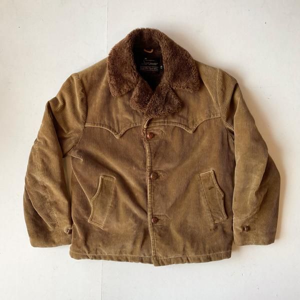 1970's SEARSECORDUROY BOA JACKET (38)