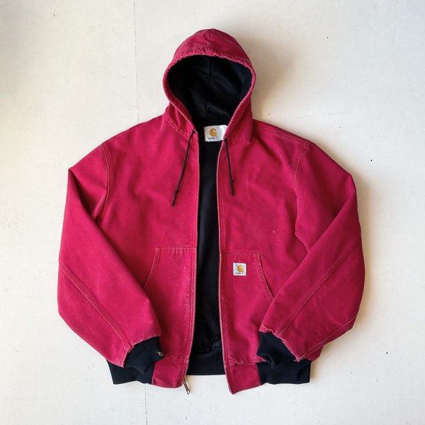 1990's CARHARTT ACTIVE JACKET RED (LARGE)