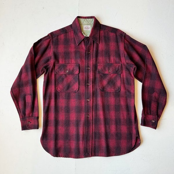 1950's 5 BROTHERS WOOL SHIRT (M)