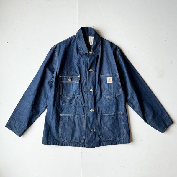 1980's CARHARTT DENIME CHORE COAT N.O.S. (42)