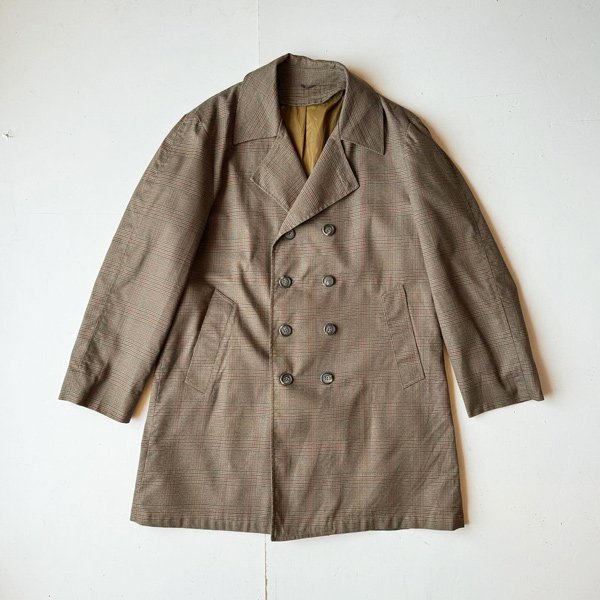 1970's TOWN CRAFTDOUBLE BREASTED SPRING COAT 42R (L)