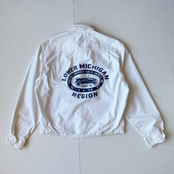 1960's BLUE BELLDRIZZLER JACKET WHITE (M)