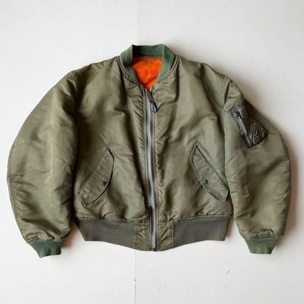 1980's 『ALPHA』 MA-1 GREEN (LARGE)