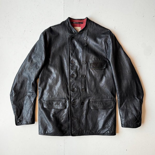 1960's GROLLS GOAT LEATHER COAT 52(L〜XL)