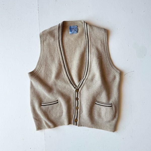1960's 『TOWNCRAFT』 WOOL VEST SIZE L(M) 
