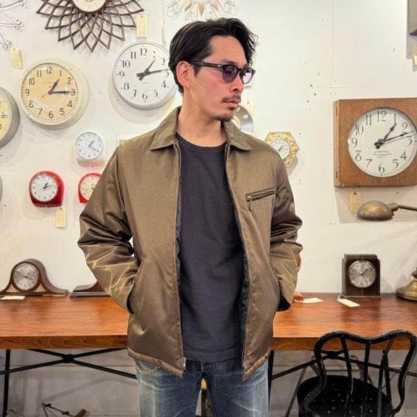 1980's SPIEWAKTITAN CROSS  LINNER QUILTING JACKET KAHKI SIZE 38 (M)