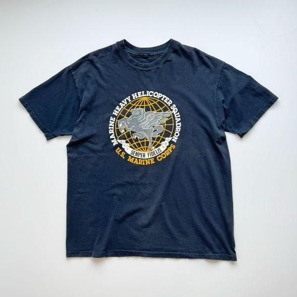 1980〜90's U.S.MARINE CORPS VINTAGE T-SHIRT SIZE ɽʥ (L)