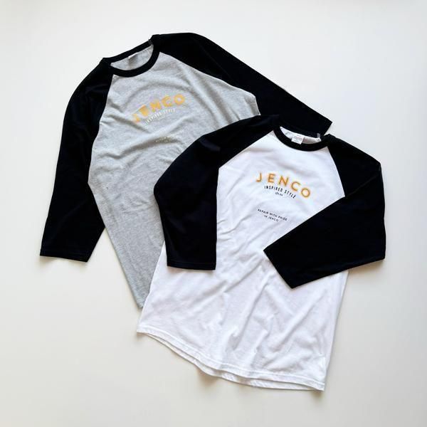 JENCO'S SOUVENIR RAGLAN SLEEVE T-SHIRTS (FRONT PRINT)