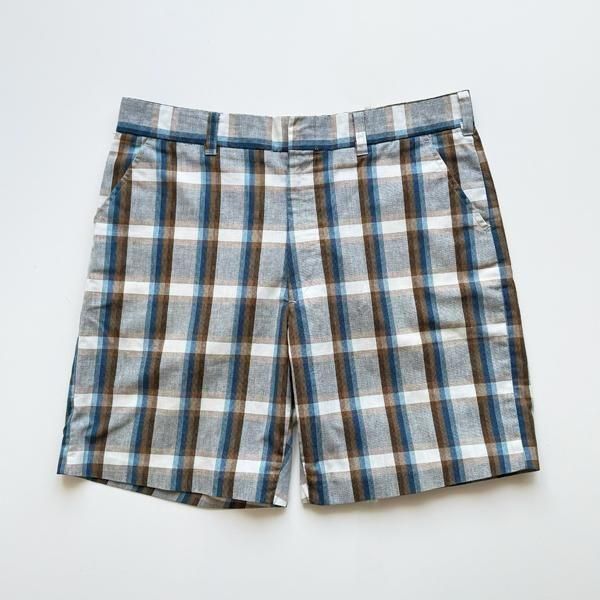 1980'sVANCORT COTTONPOLIESTER SLACKS SHORTS  SIZE W36