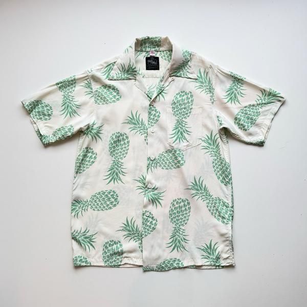 2000's KONABAY HAWAII OPEN COLLAR RAYON HAWAIIAN SHIRT SIZE SMALL (S〜M)