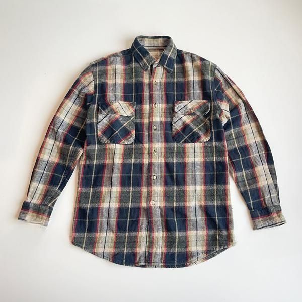 1990's NORTHWEST TERRITORYCOTTON HEAVY FLANNEL CHECK SHIRTS SIZE SMALL (M)