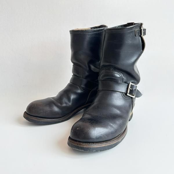 1990's RED WING PT91 2268 ENGINEER BOOTS SIZE 9D 27cm