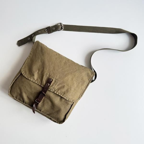 1970's EURO MILITARY COTTON SHOULDER BAG