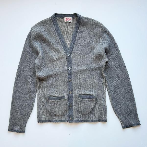 1960's ROBSCOT WOOL CARDIGAN SIZE L (M)